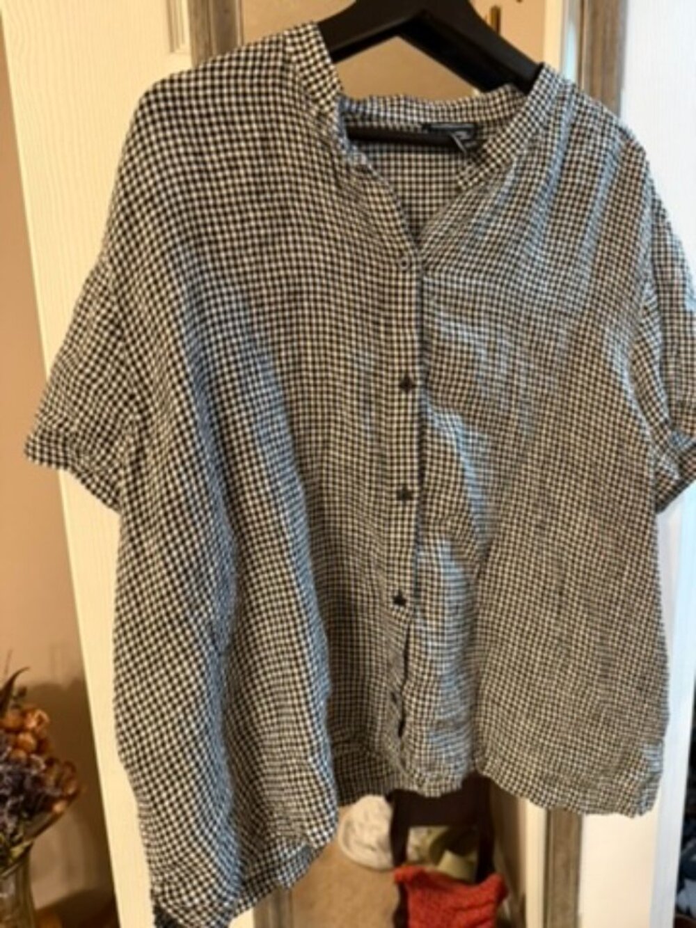 Eileen Fisher Linen Button Down